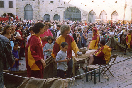 animazione di ambientazione medievale